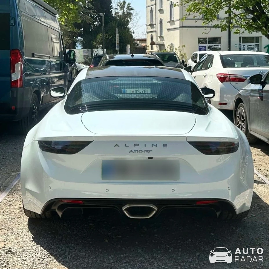 Alpine A110 GT spotted in Piran