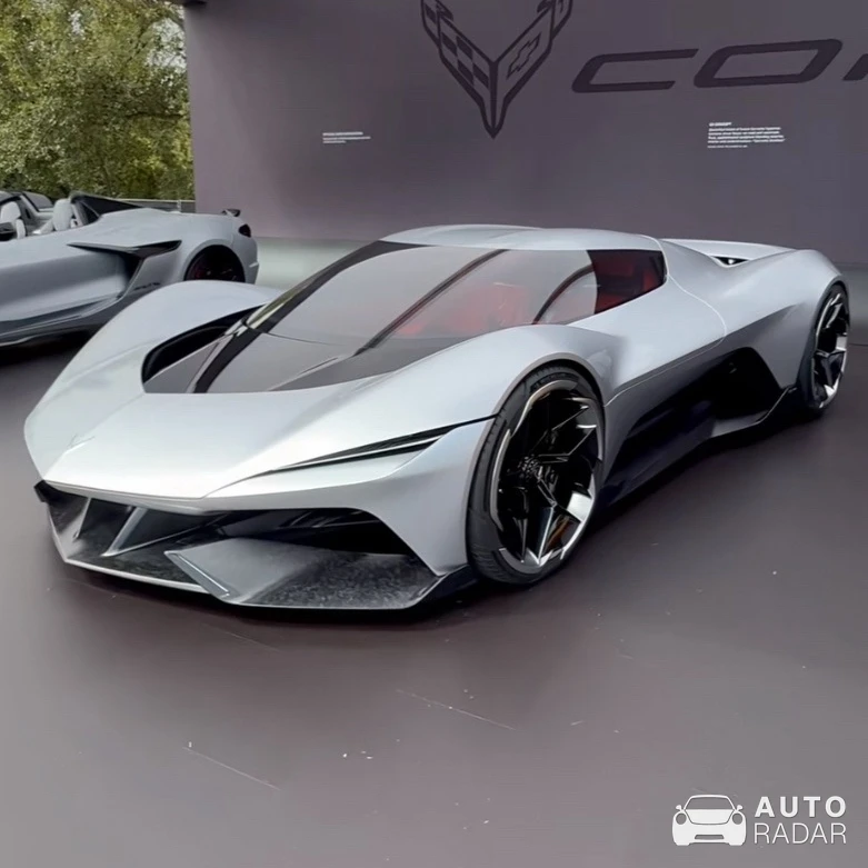 Chevrolet Corvette Giugiaro Concept spotted in Monterey