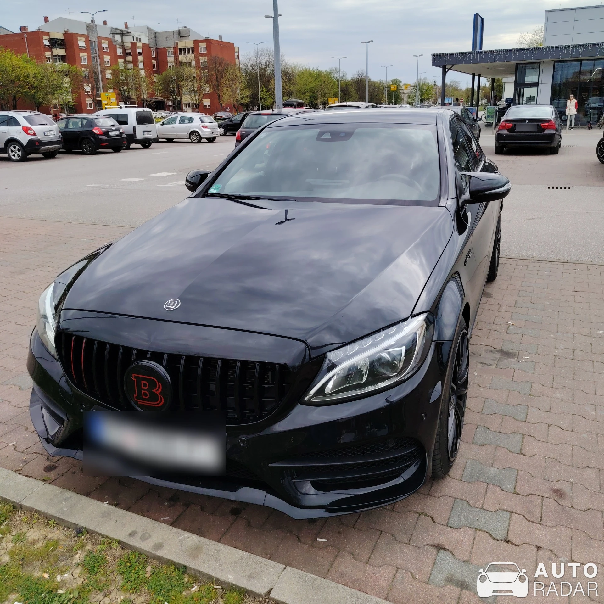 Mercedes-AMG Brabus C B40S-650 W205 spotted in Slavonski Brod