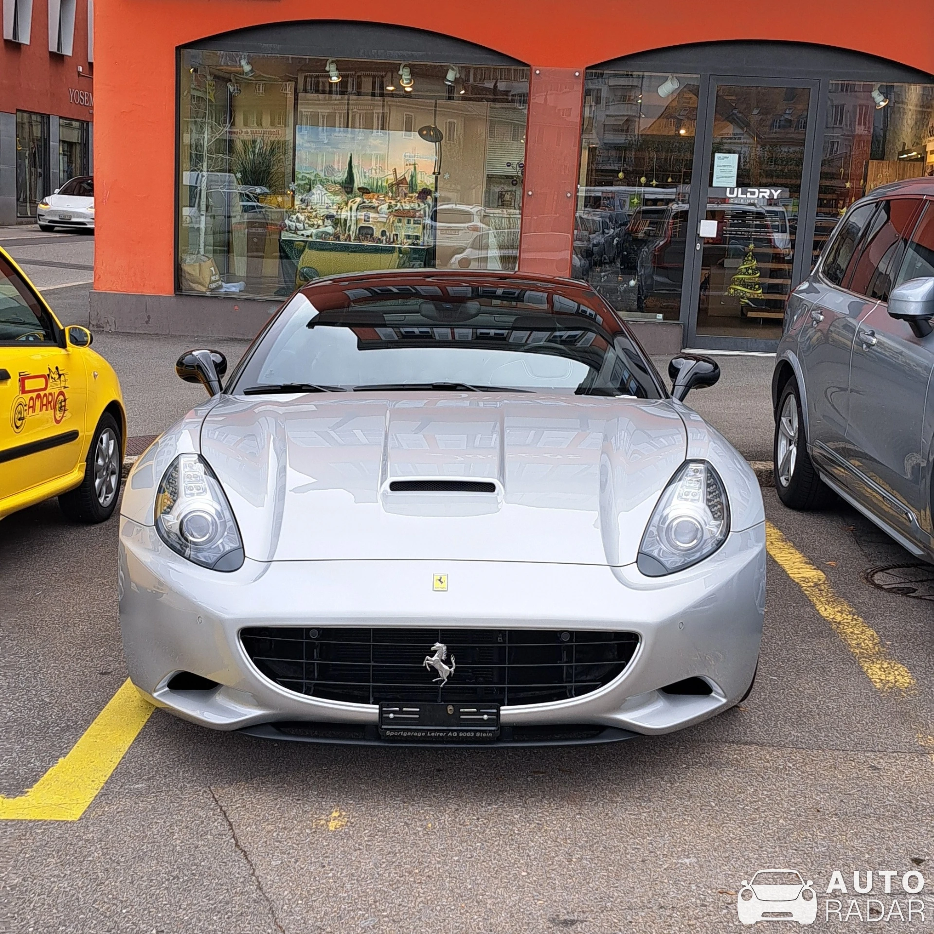 Ferrari California spotted in Vevey, Switzerland