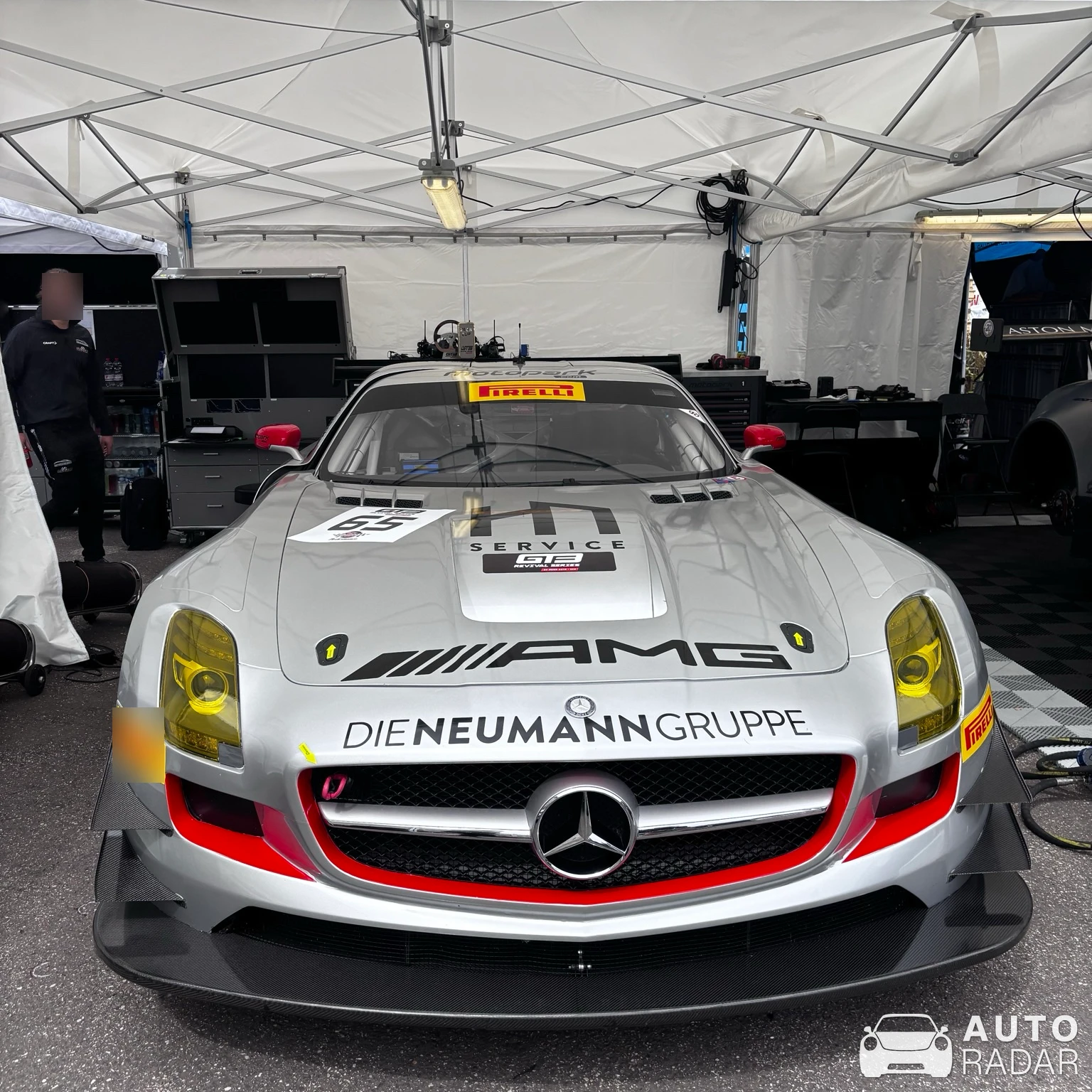 Mercedes-Benz SLS AMG GT3 spotted in Le Castellet