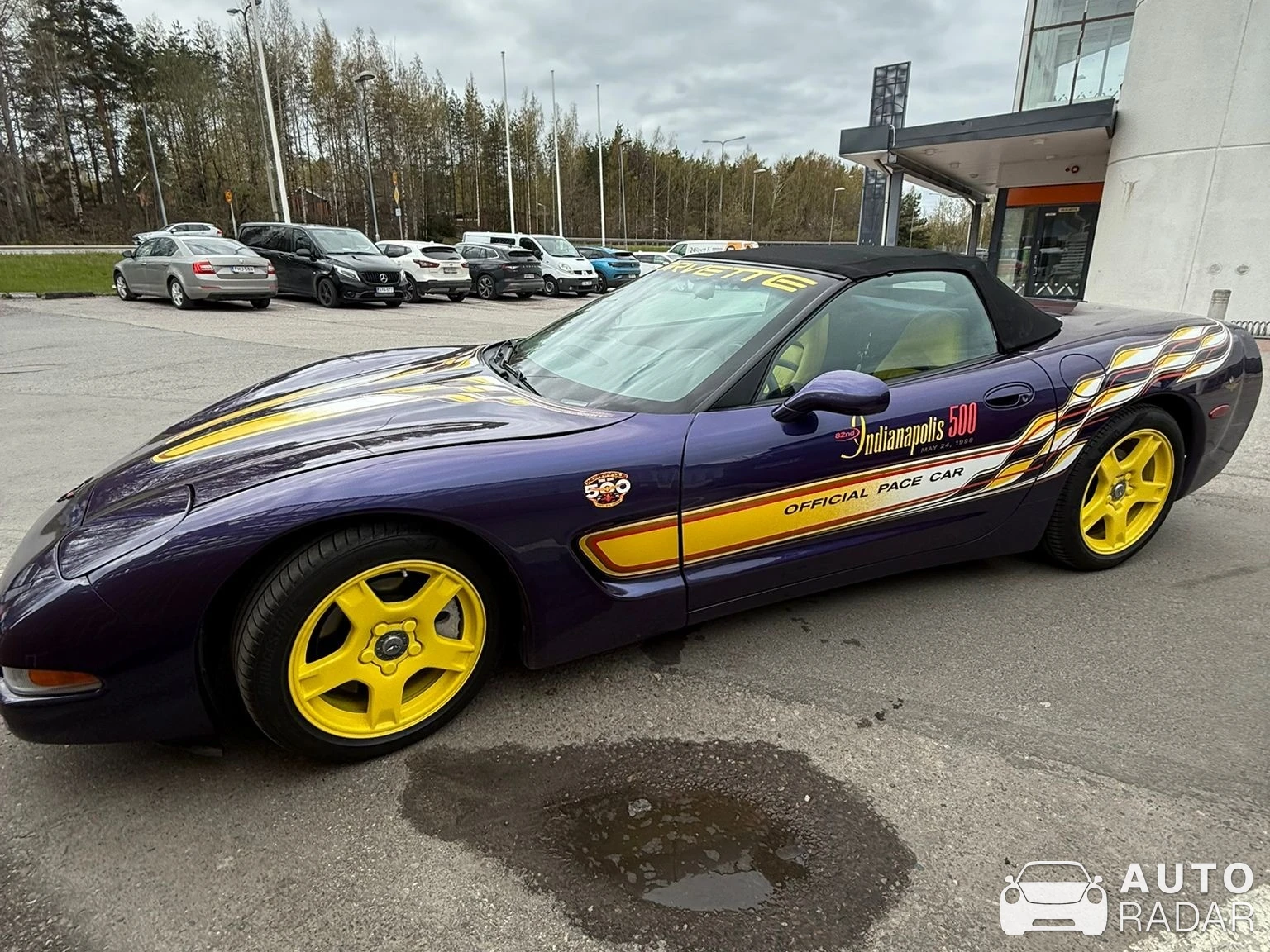 Chevrolet Corvette C6 Convertible Indianapolis 500 Pace Car spotted in Vantaa, Finland