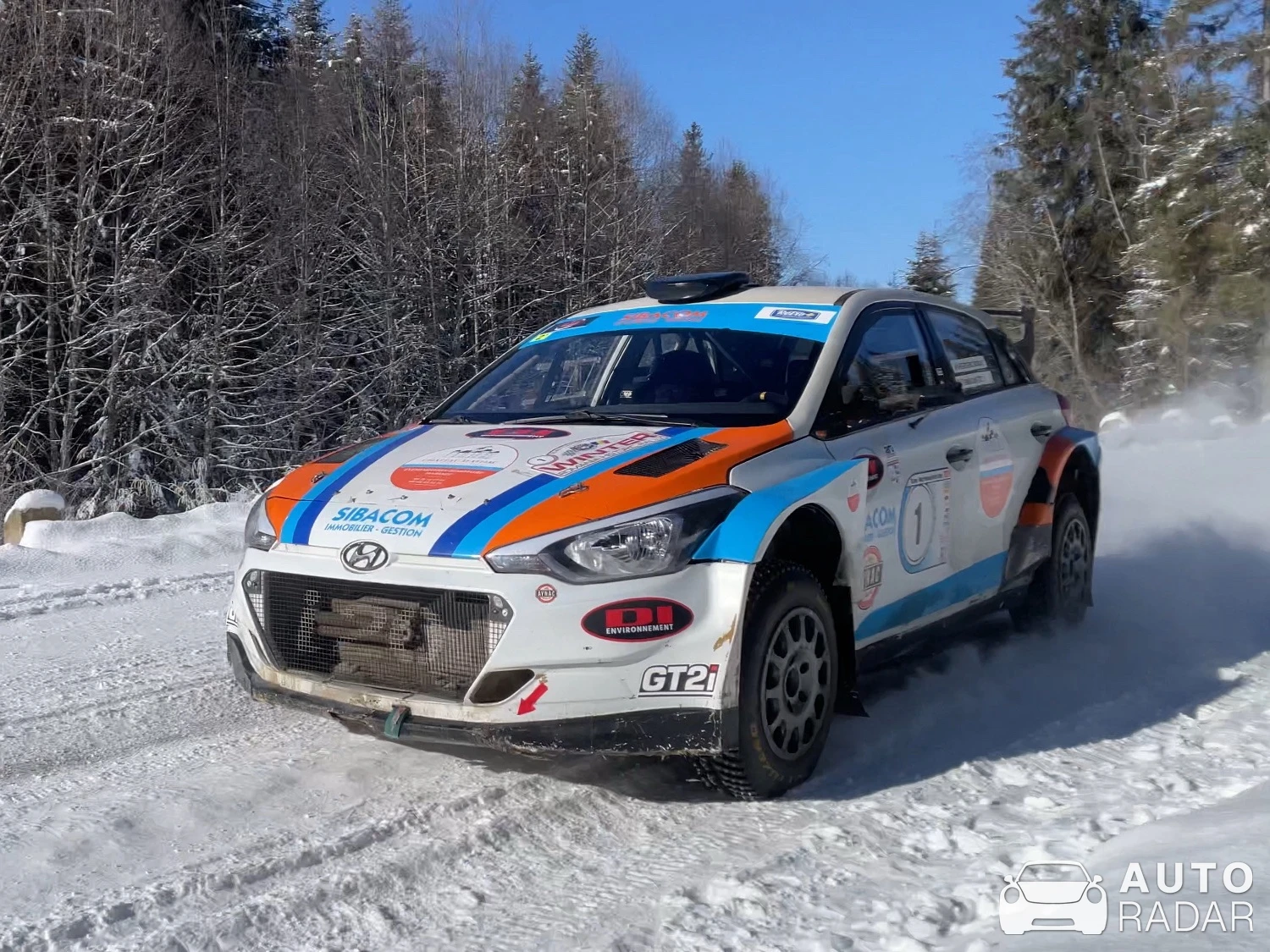 Hyundai i20 N WRC spotted in Covasna