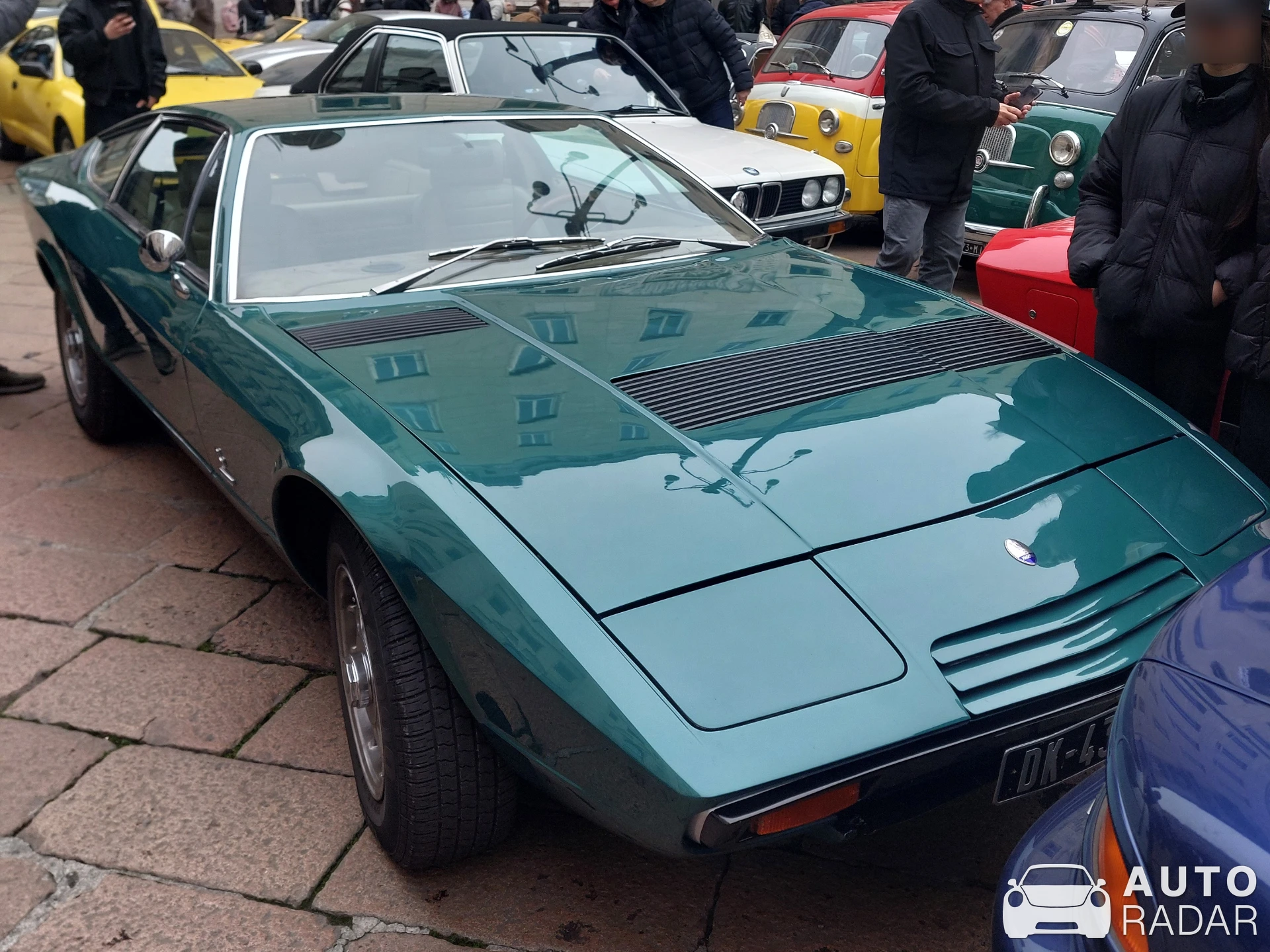 Maserati Khamsin spotted in Milano