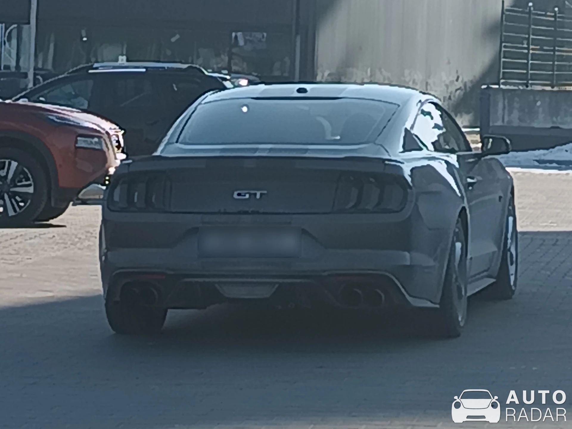 Ford Mustang GT spotted in Lwówek Śląski, Poland