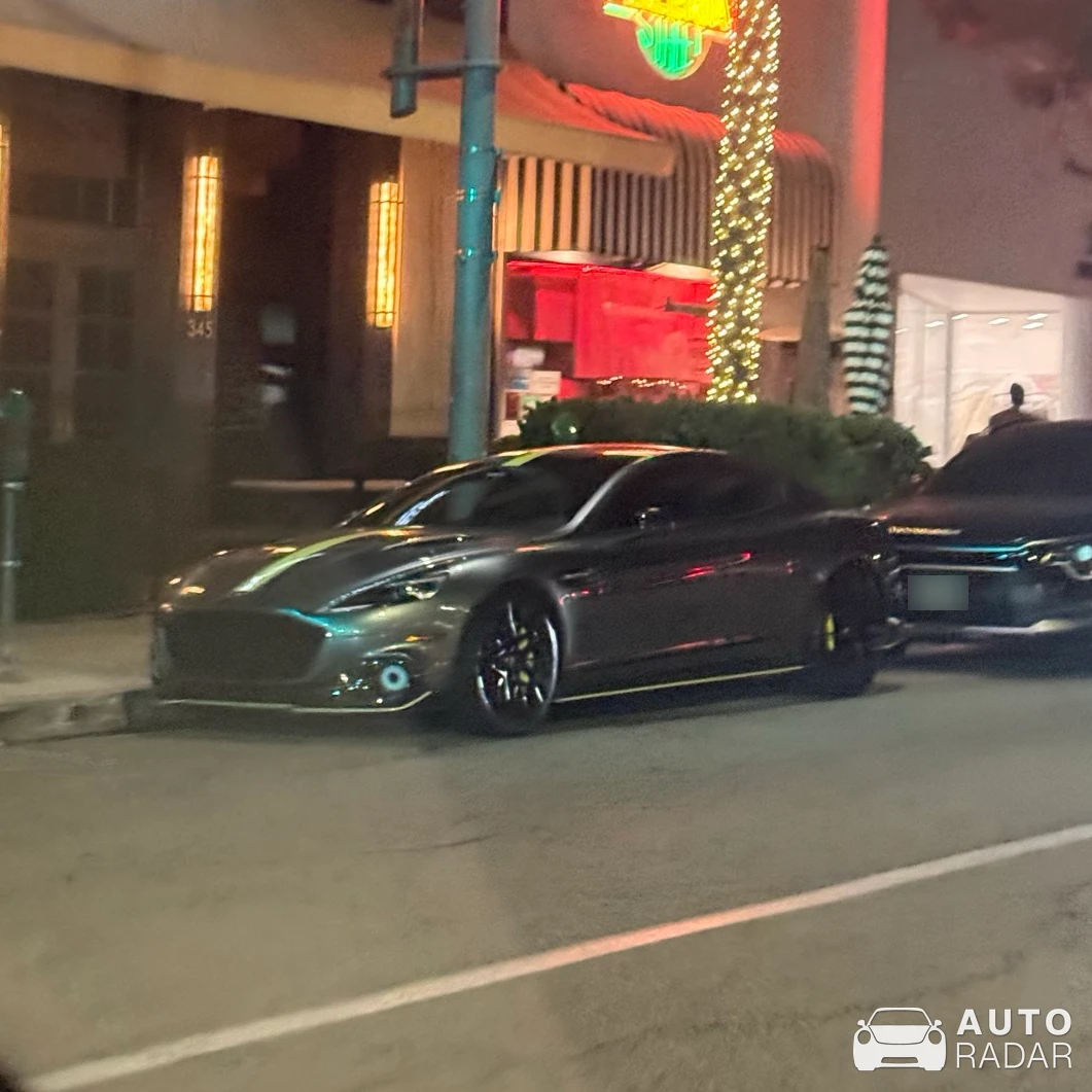 Aston Martin Rapide S AMR spotted in Beverly Hills