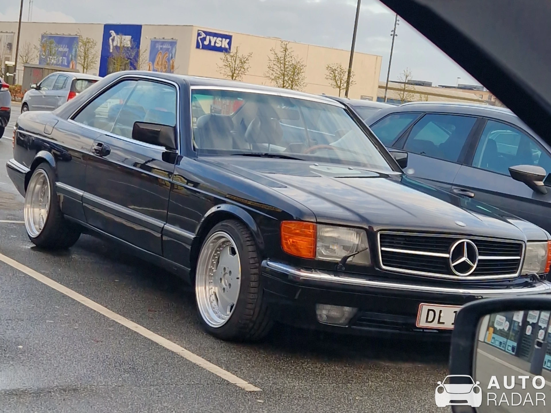 Mercedes-Benz 500 SEC AMG spotted in Albertslund