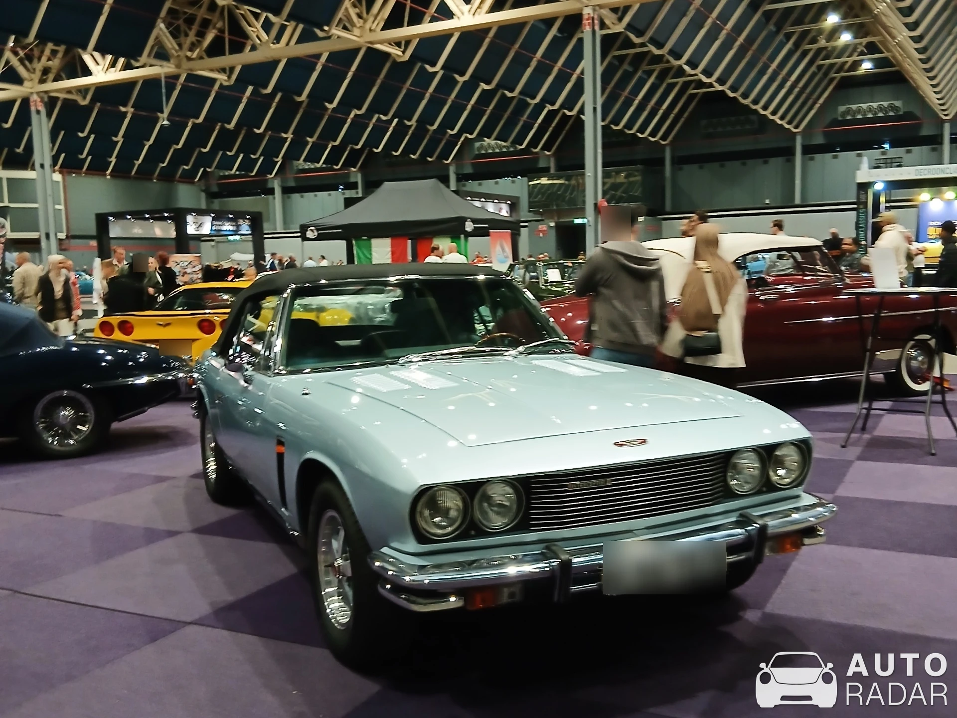 Jensen Interceptor Convertible spotted in Utrecht