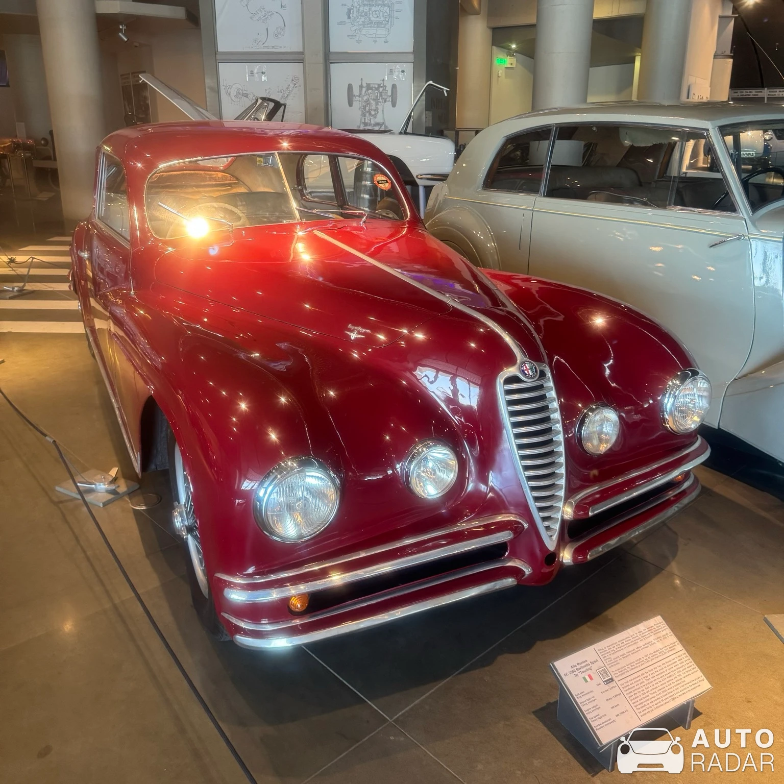 Alfa Romeo 6C 2500 Berlinetta Sport by Touring  spotted in Athina