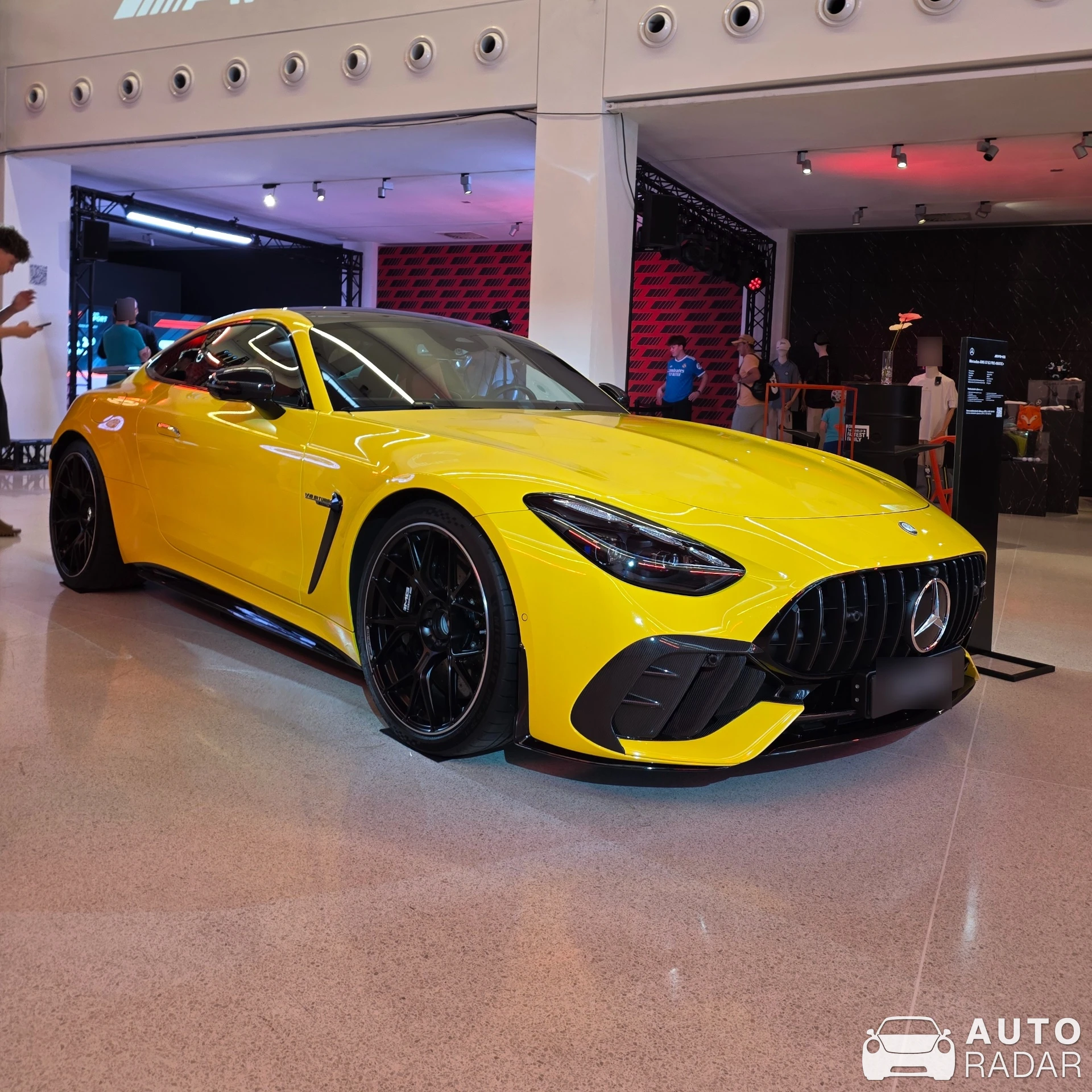 Mercedes-AMG GT 63 Pro C192 spotted in Praha