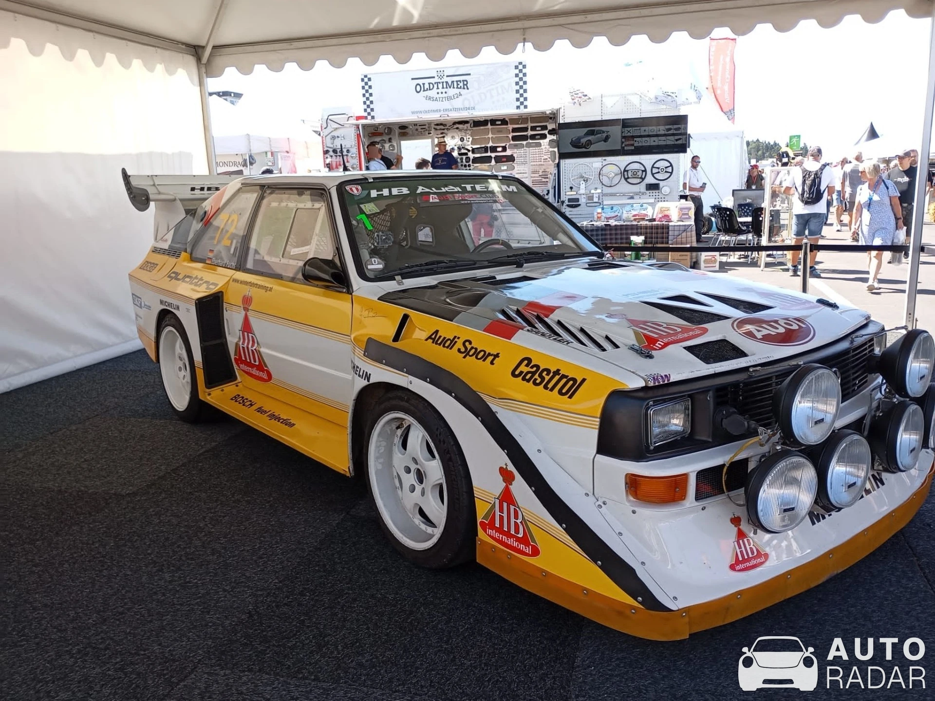 Audi Sport Quattro spotted in Nürburg, Germany