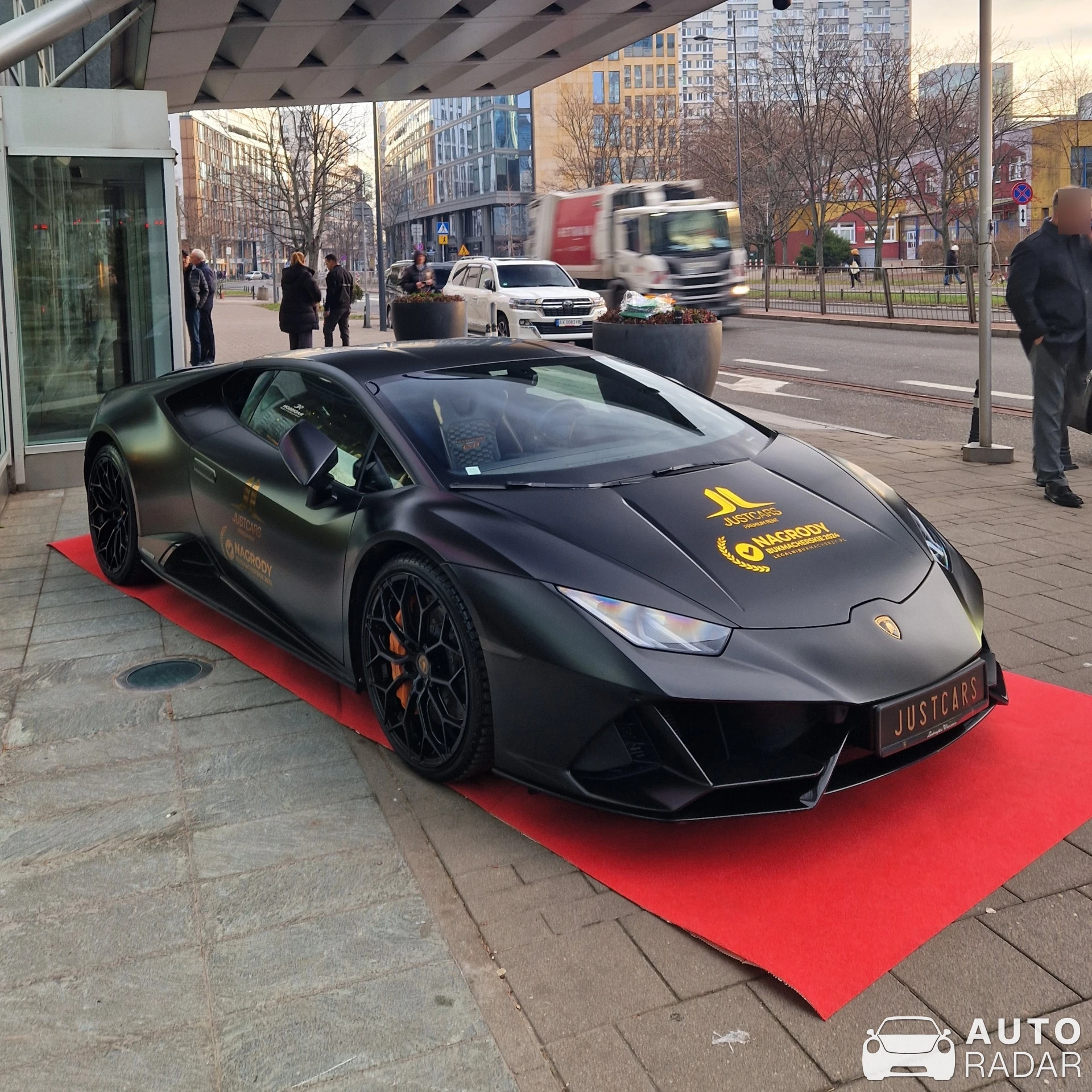 Lamborghini Huracán LP640-4 EVO spotted in Warszawa, Polska