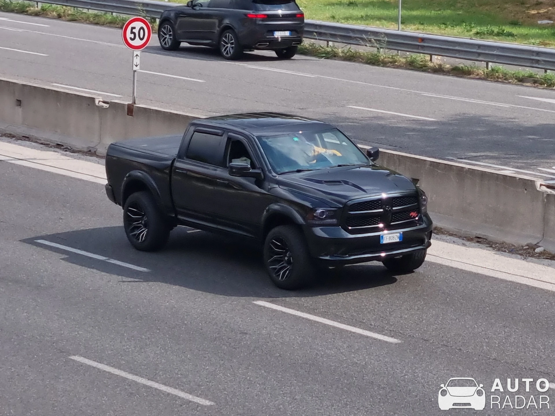Dodge RAM R/T spotted in Milano