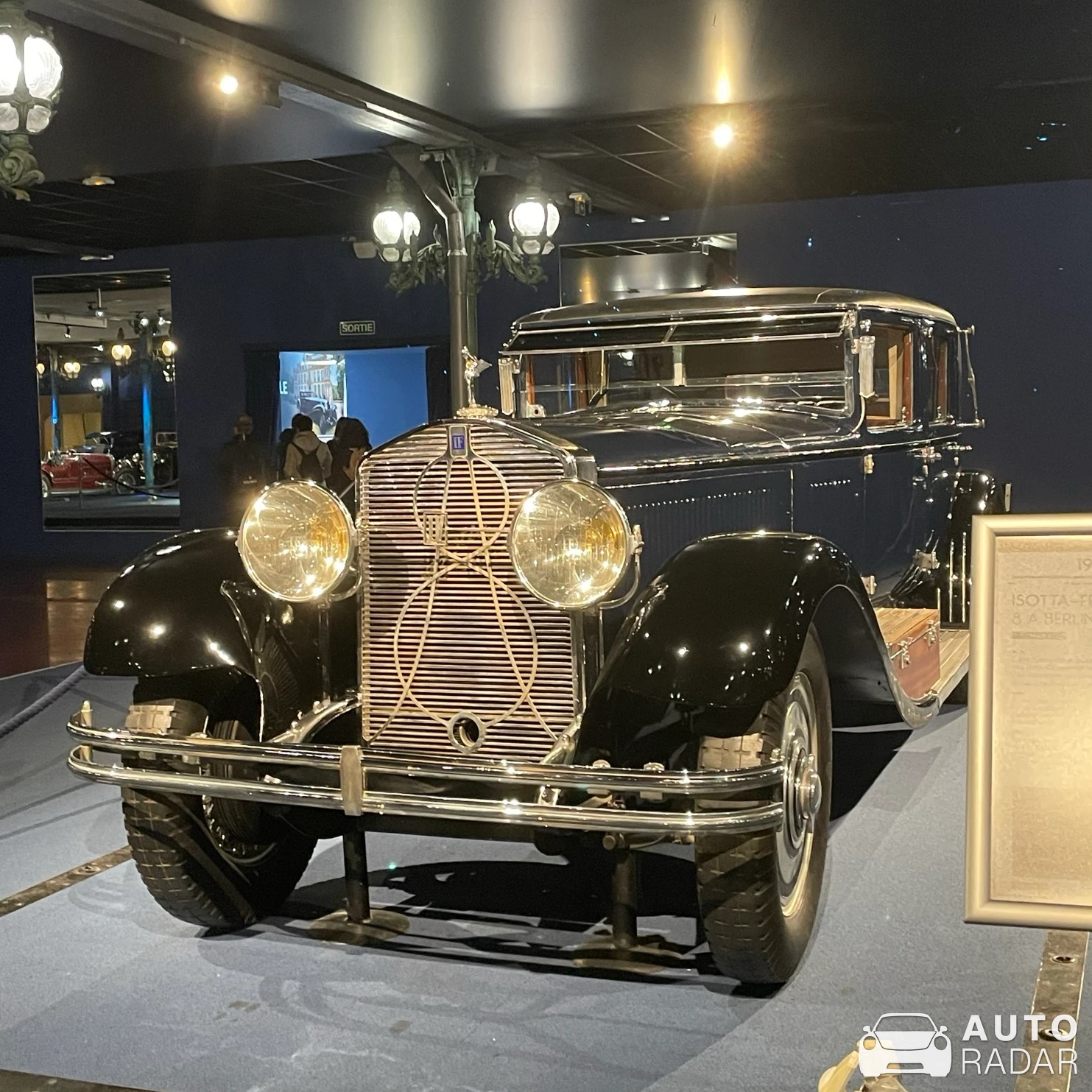 Isotta Fraschini 8A S Fleetwood spotted in Mulhouse