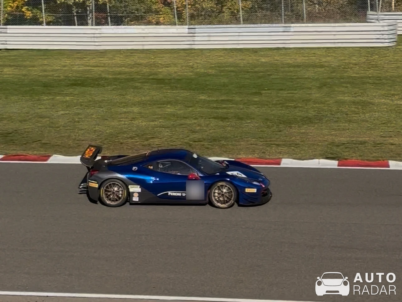 Ferrari 458 Italia GT3 spotted in Mont-Tremblant
