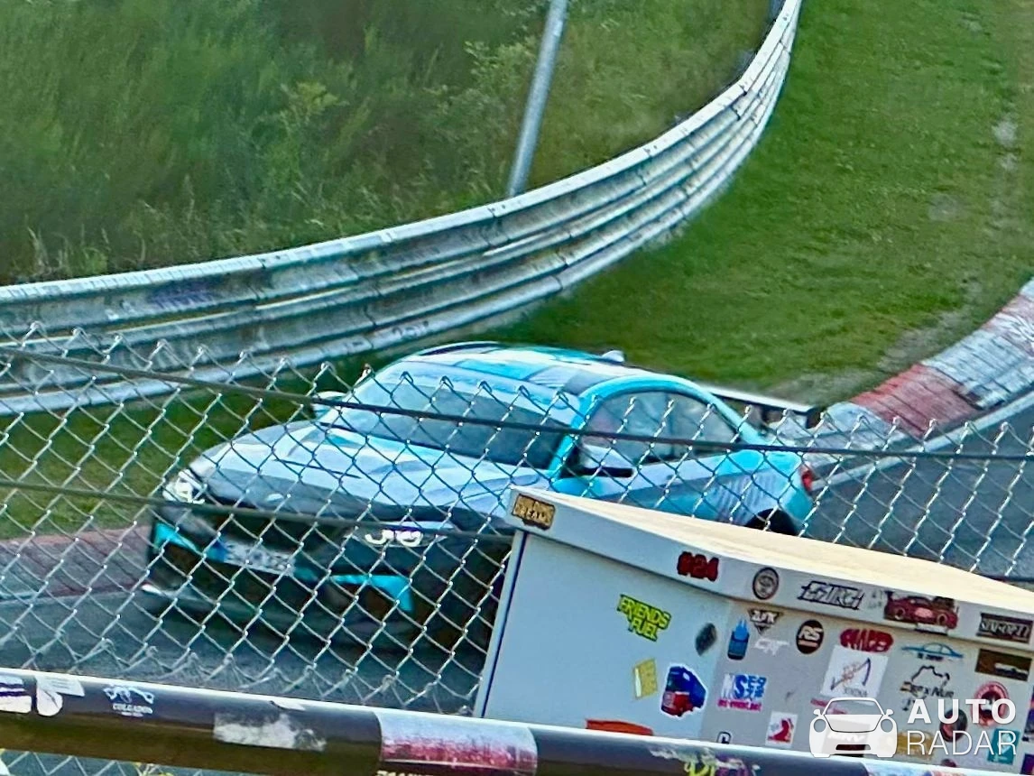 BMW M4 F82 GT3 spotted in Nürburg