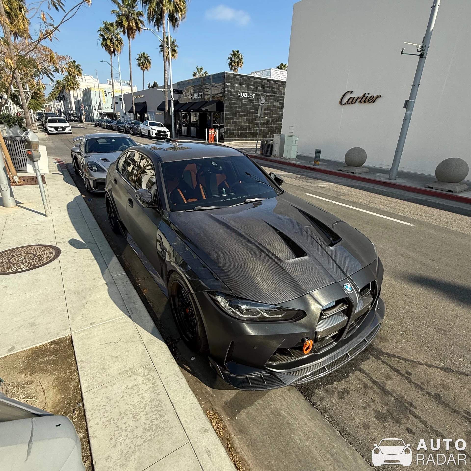 BMW M3 G80 Sedan Competition spotted in Beverly Hills, United States