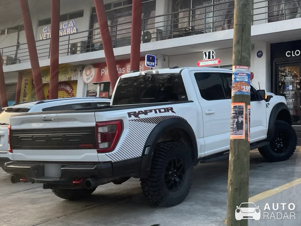 Ford F-150 Raptor spotted in Villahermosa