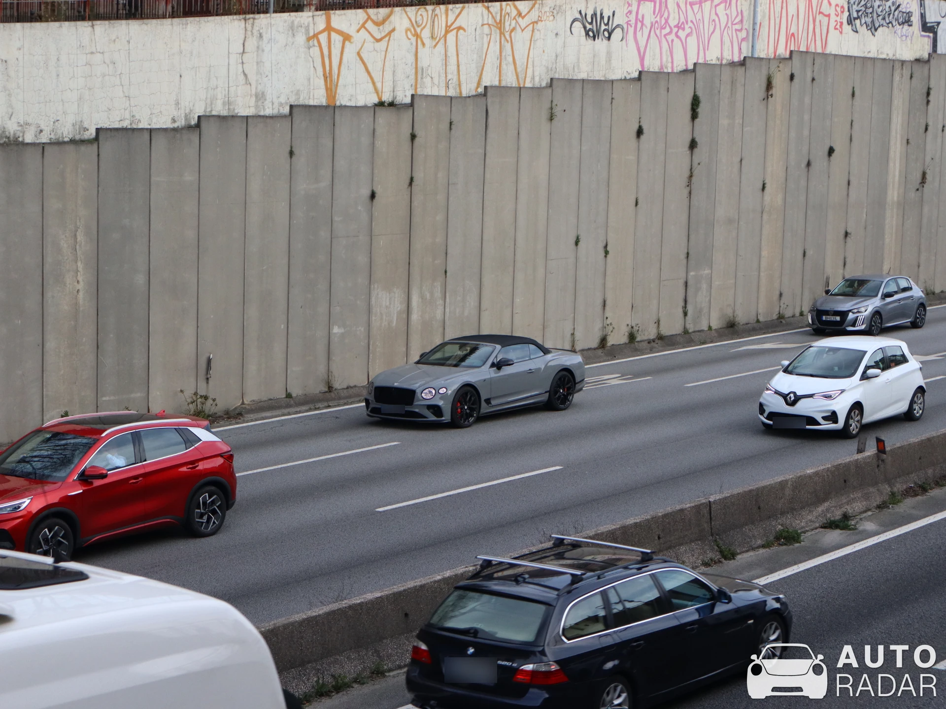 Bentley Continental GTC V8 S 2023 spotted in Porto