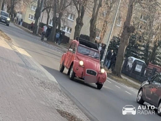 Citroën 2CV Lomax spotted in Zwönitz