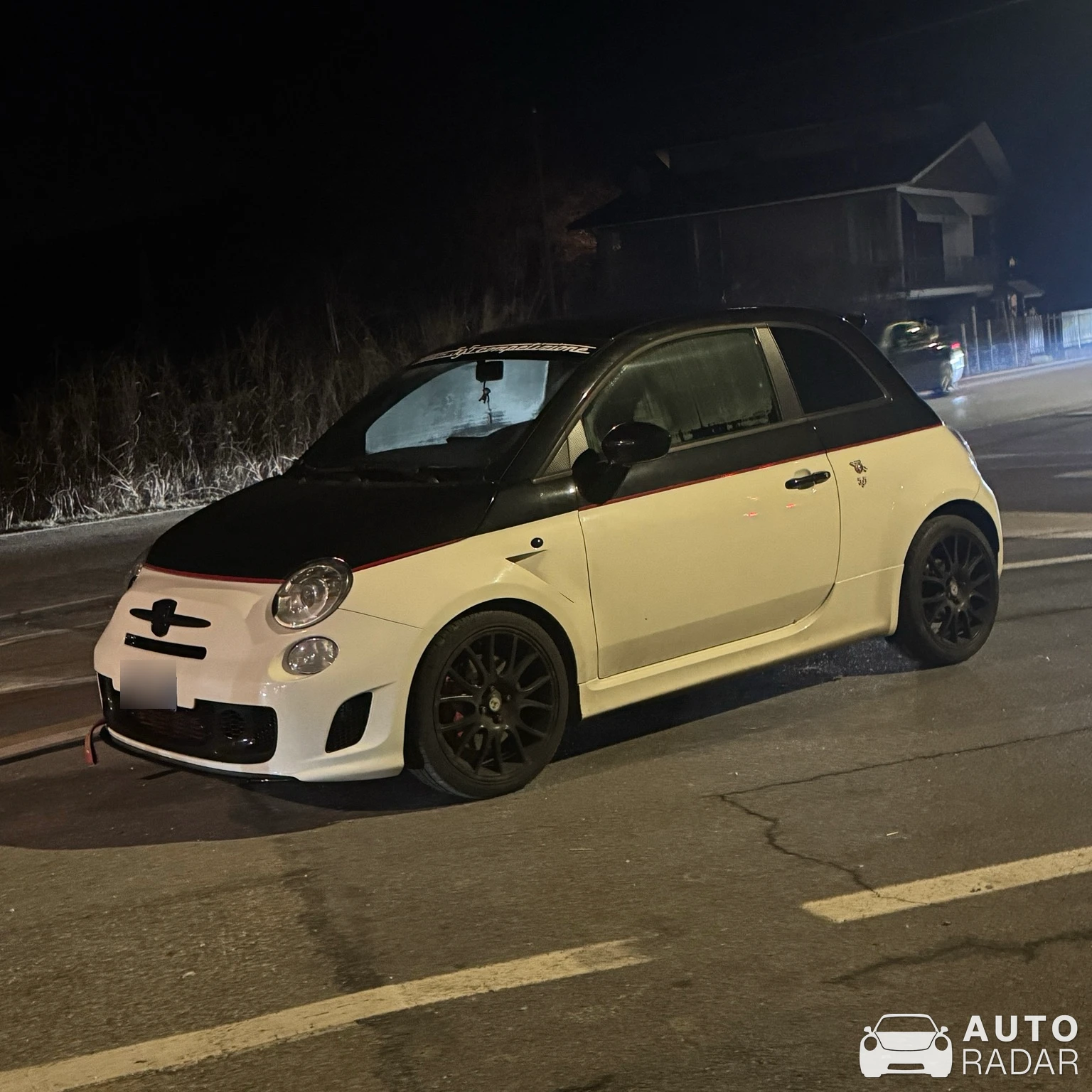 Abarth 595 Competizione spotted in Bra