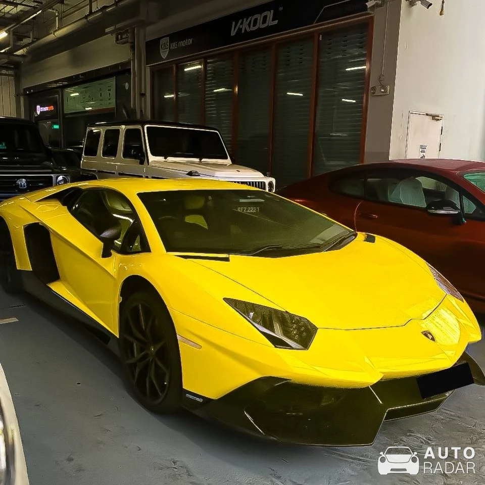 Lamborghini Aventador LP720-4 50° Anniversario spotted in Singapore, Singapore