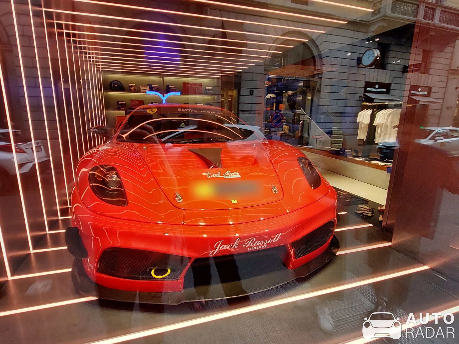 Ferrari 430 Scuderia GT3 spotted in Milano