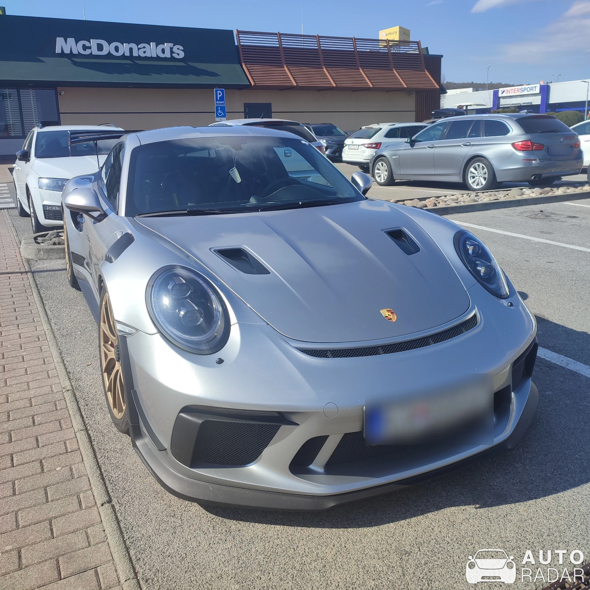 Porsche 991 GT3 RS MkII spotted in Zvolen