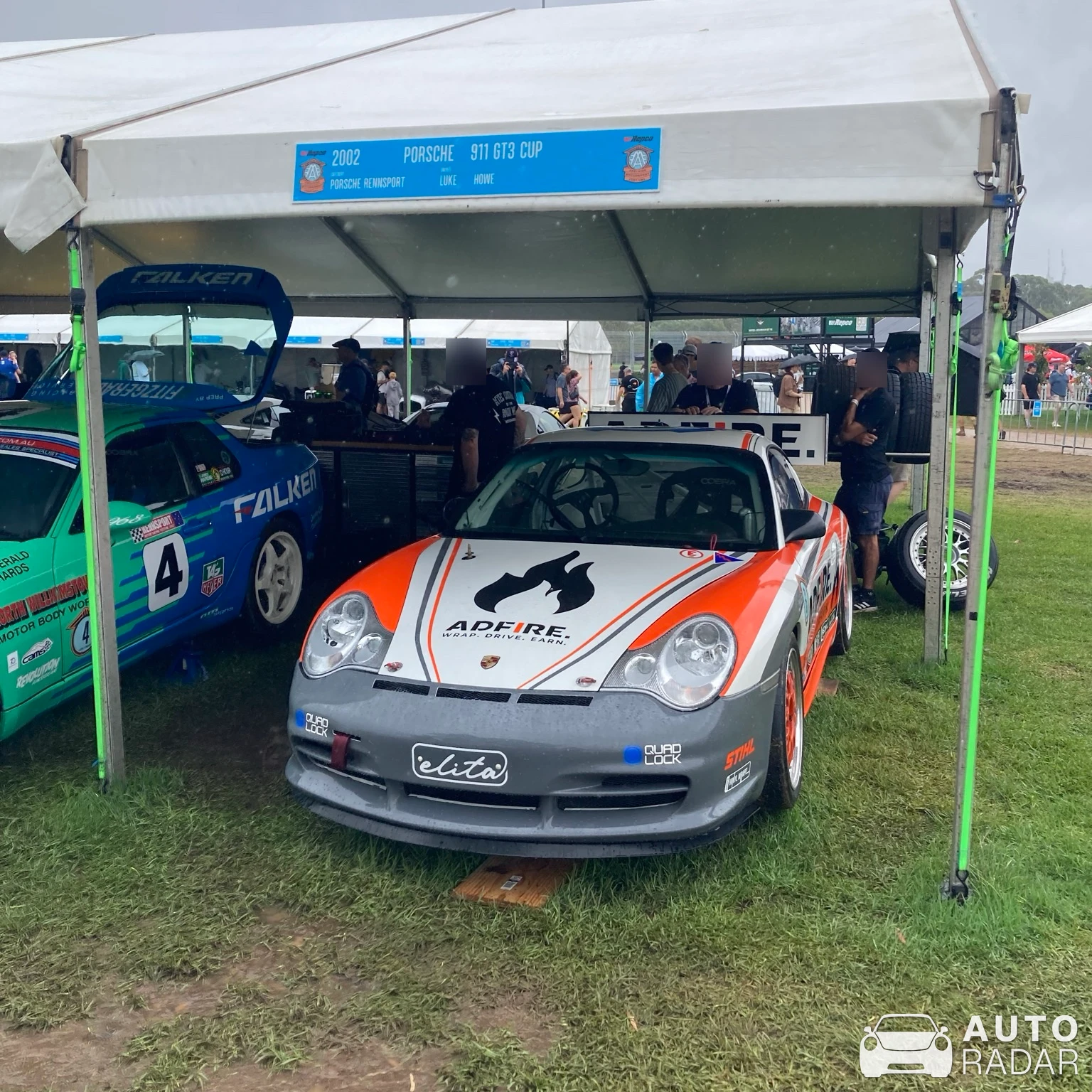 Porsche 996 GT3 Cup spotted in Netherby