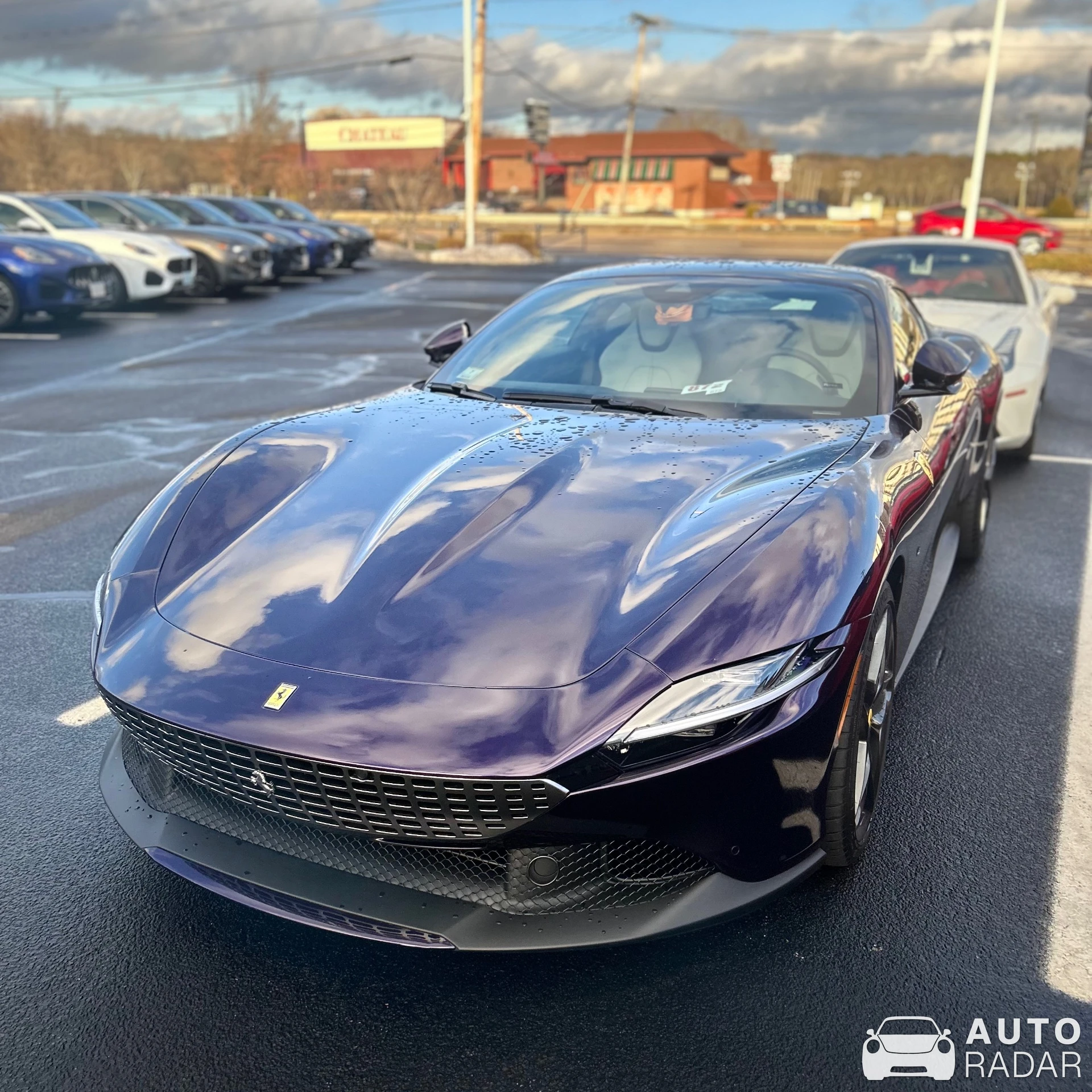 Ferrari Roma spotted in Norwood, United States