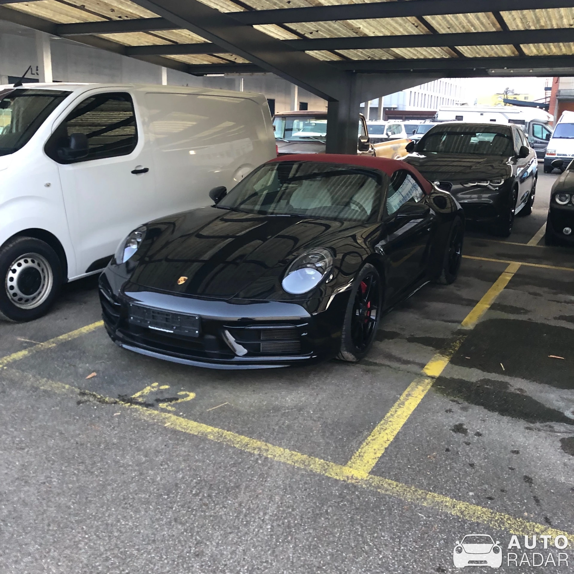 Porsche 992 Carrera GTS Cabriolet MkI spotted in Embrach, Switzerland