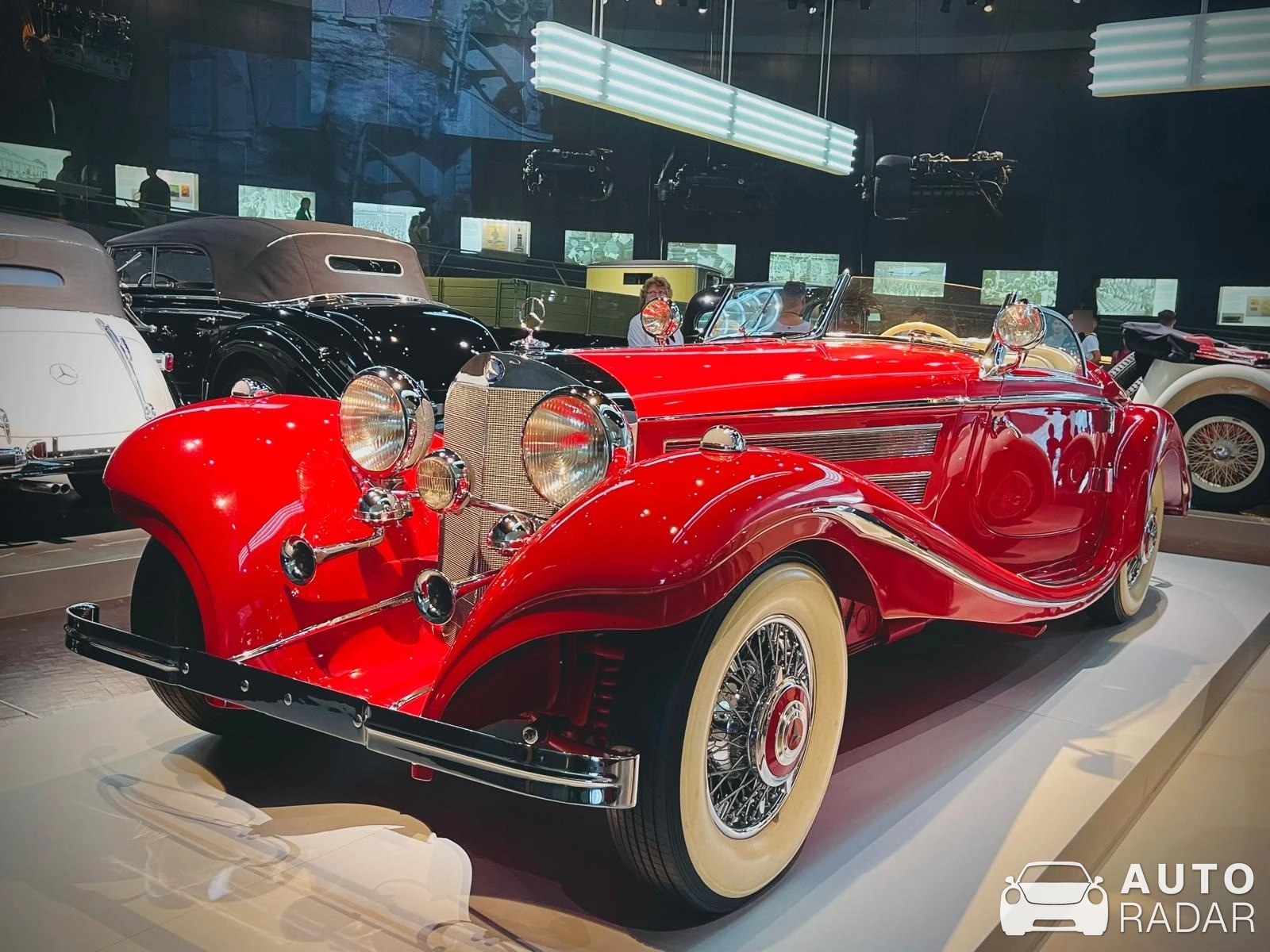 Mercedes-Benz 540K Special Roadster spotted in Stuttgart, Germany