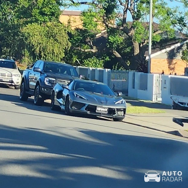 Chevrolet Corvette C8 spotted in Bankstown, Australia