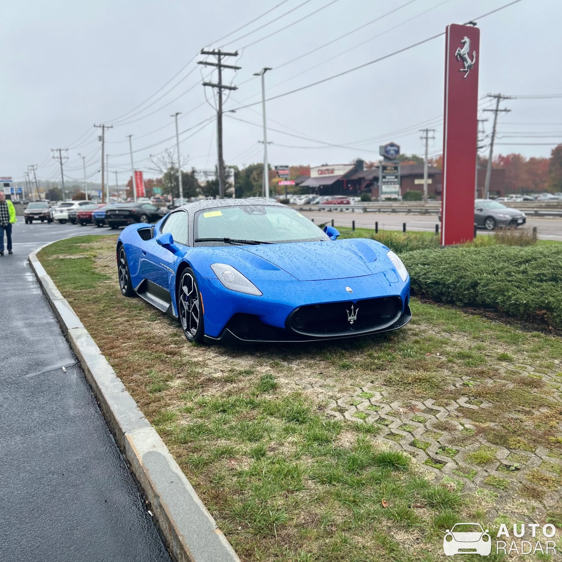 Maserati MC20 spotted in Norwood, United States