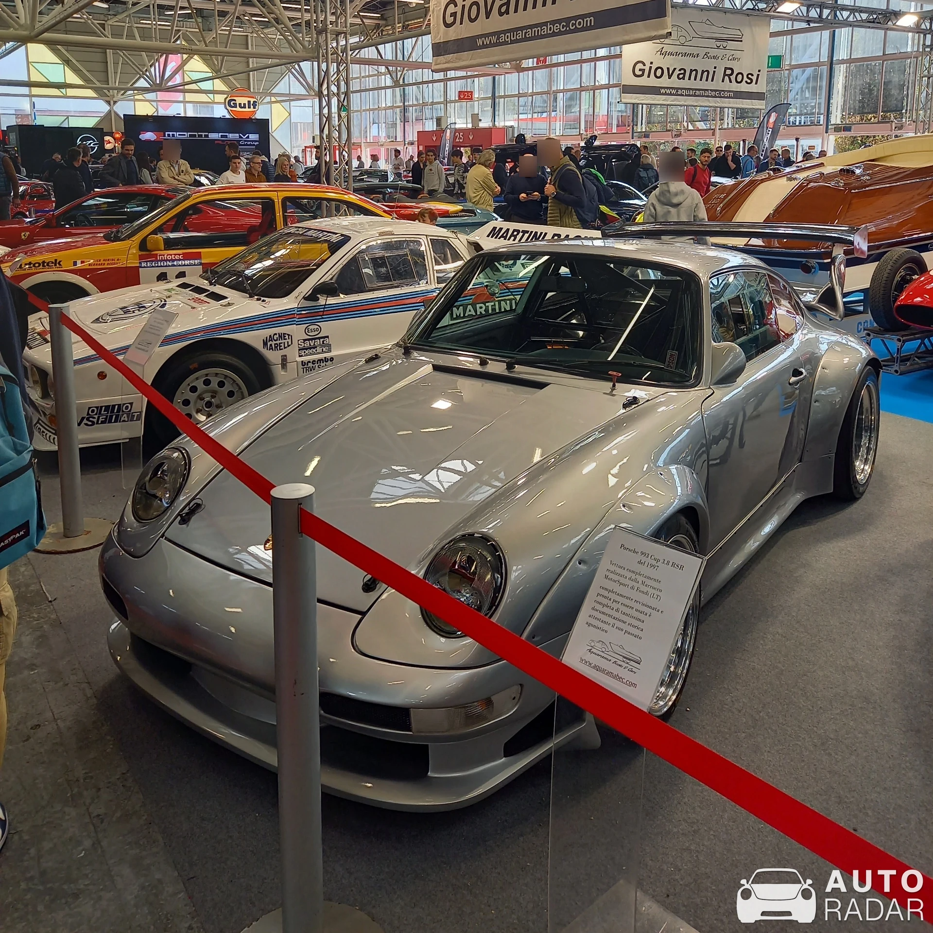 Porsche 993 Cup RSR 3.8 spotted in Bologna