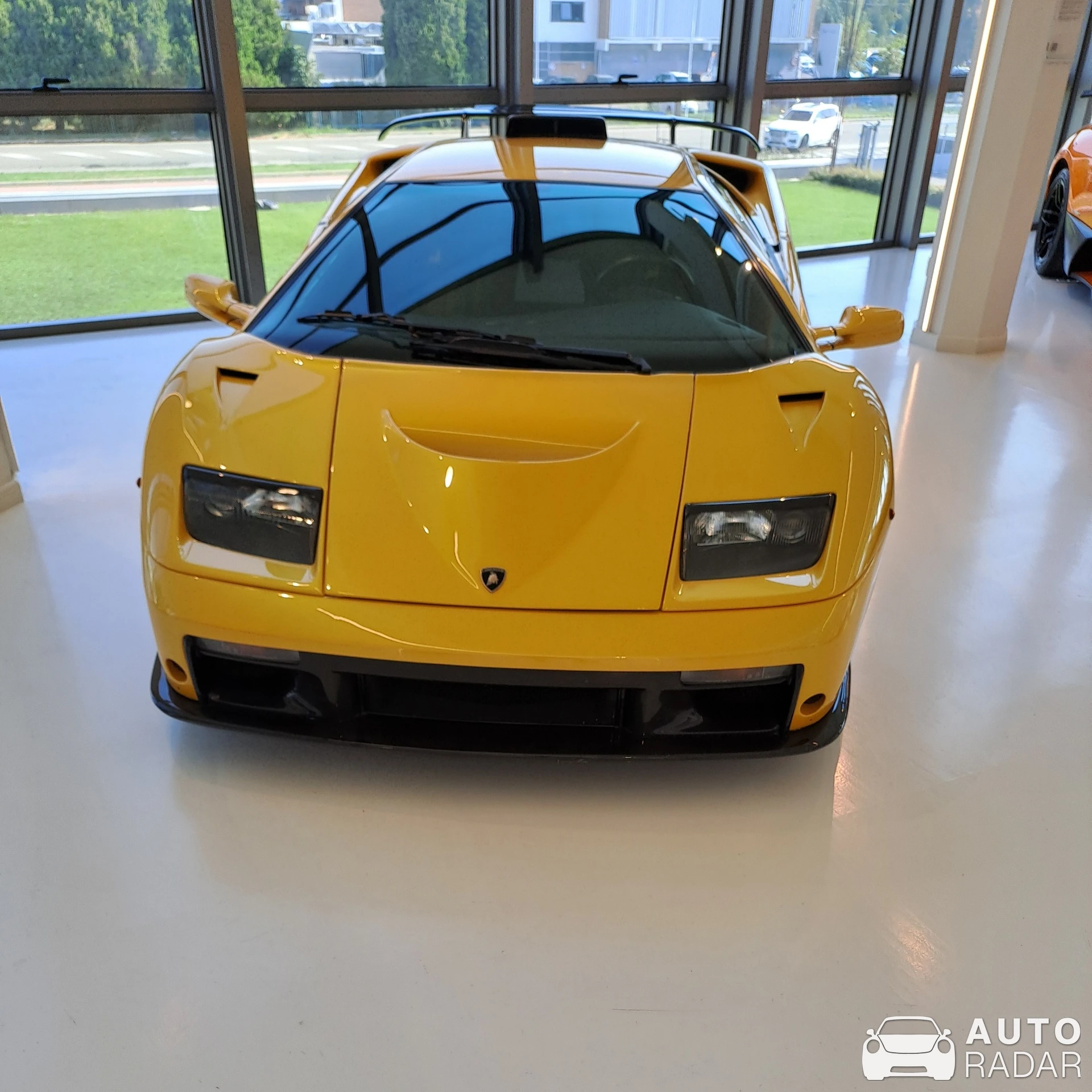 Lamborghini Diablo spotted in Sant'Agata Bolognese, Italy