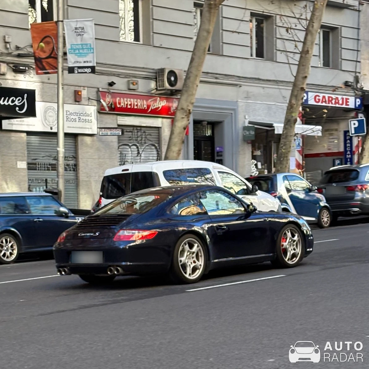 Porsche 997 Carrera S spotted in Madrid, España
