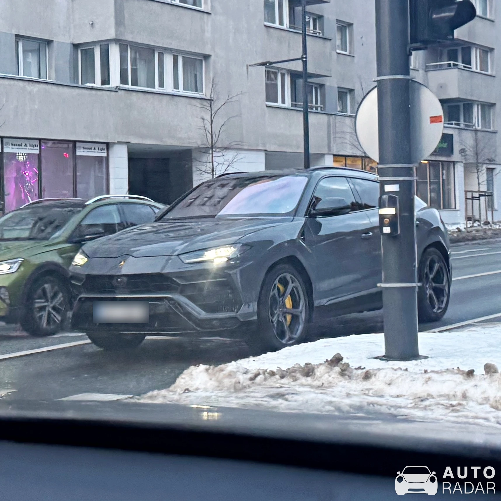 Lamborghini Urus spotted in Tallinn, Эстония