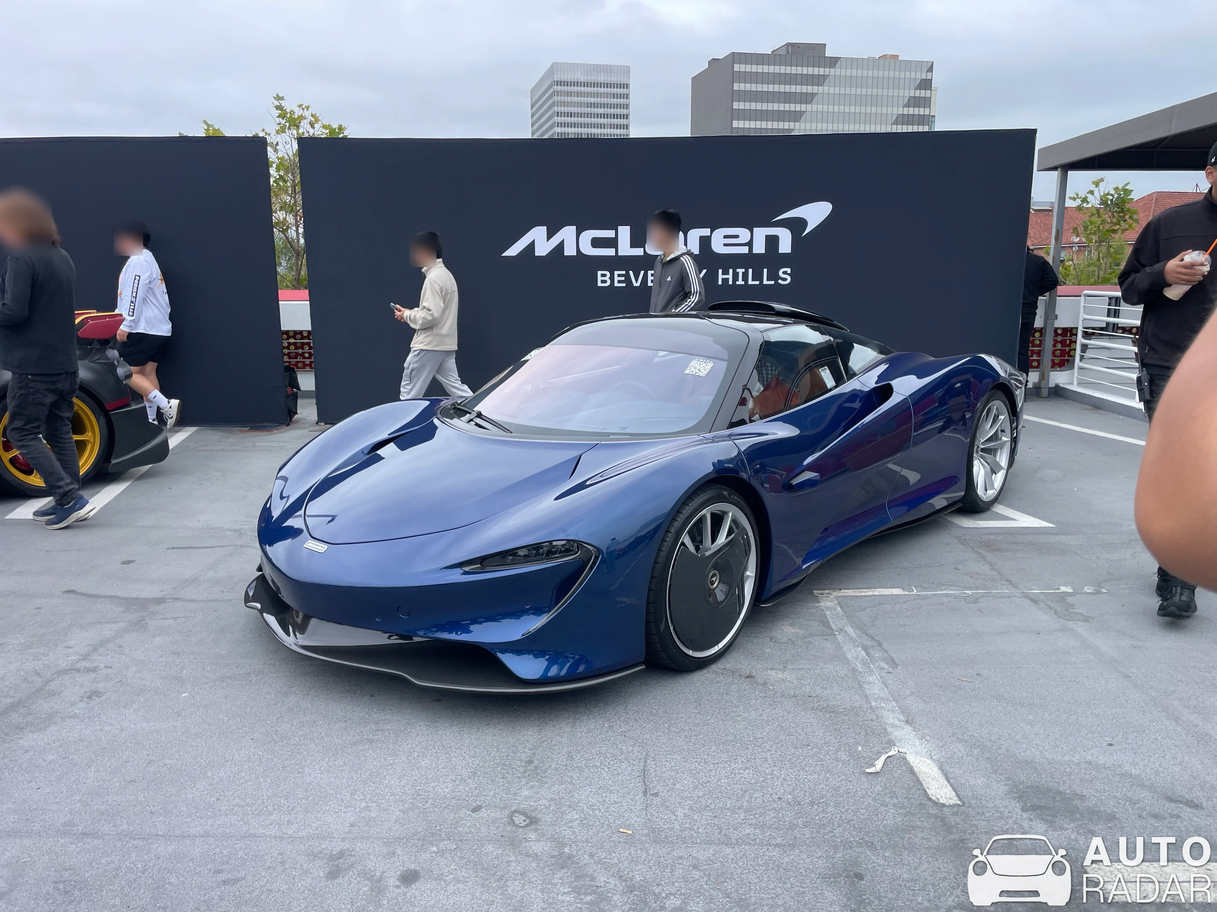 McLaren Speedtail spotted in Los Angeles