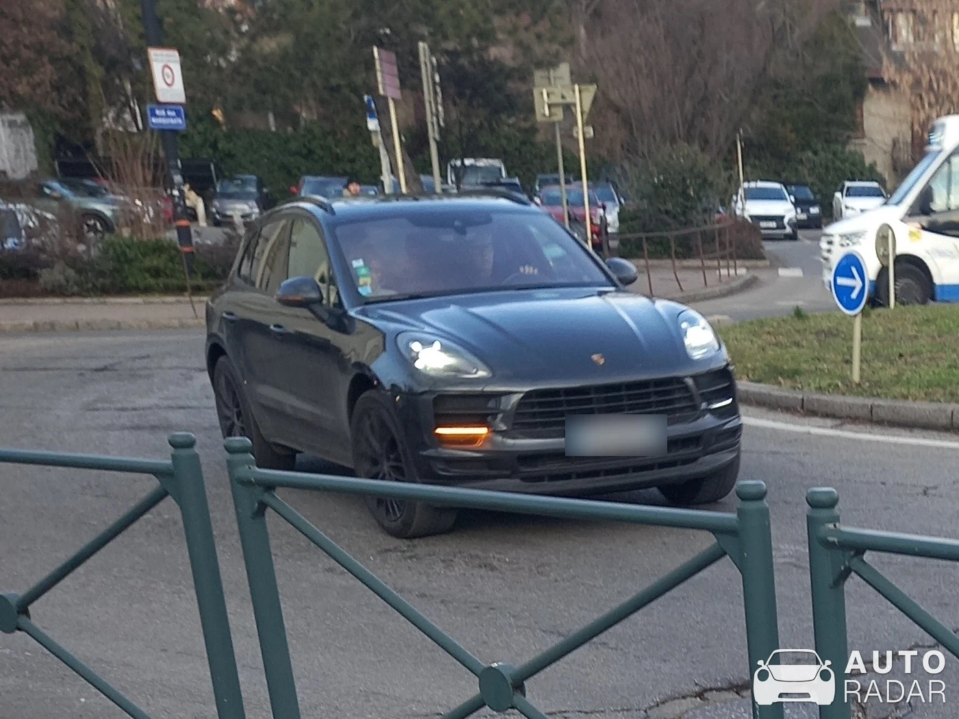 Porsche Macan spotted in Annecy, France