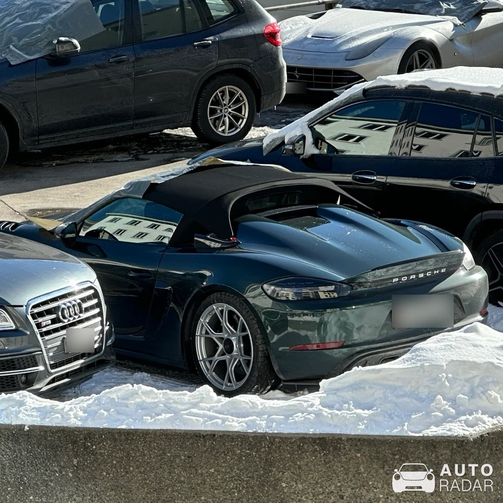 Porsche 718 Spyder RS spotted in Sankt Moritz, Schweiz