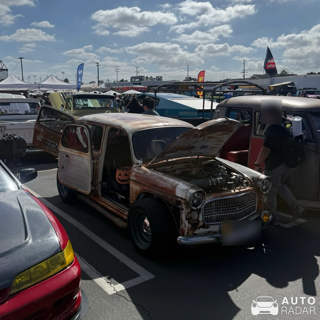 Fiat 600 Multipla spotted in El Segundo