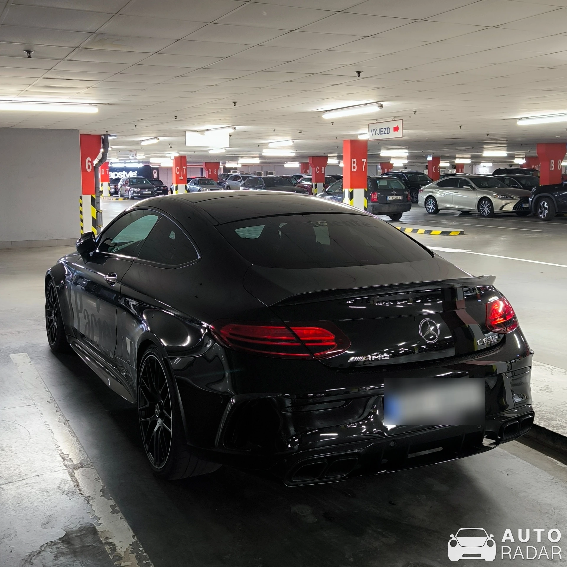 Mercedes-AMG C 63 Coupé C205 2018 spotted in Ostrava