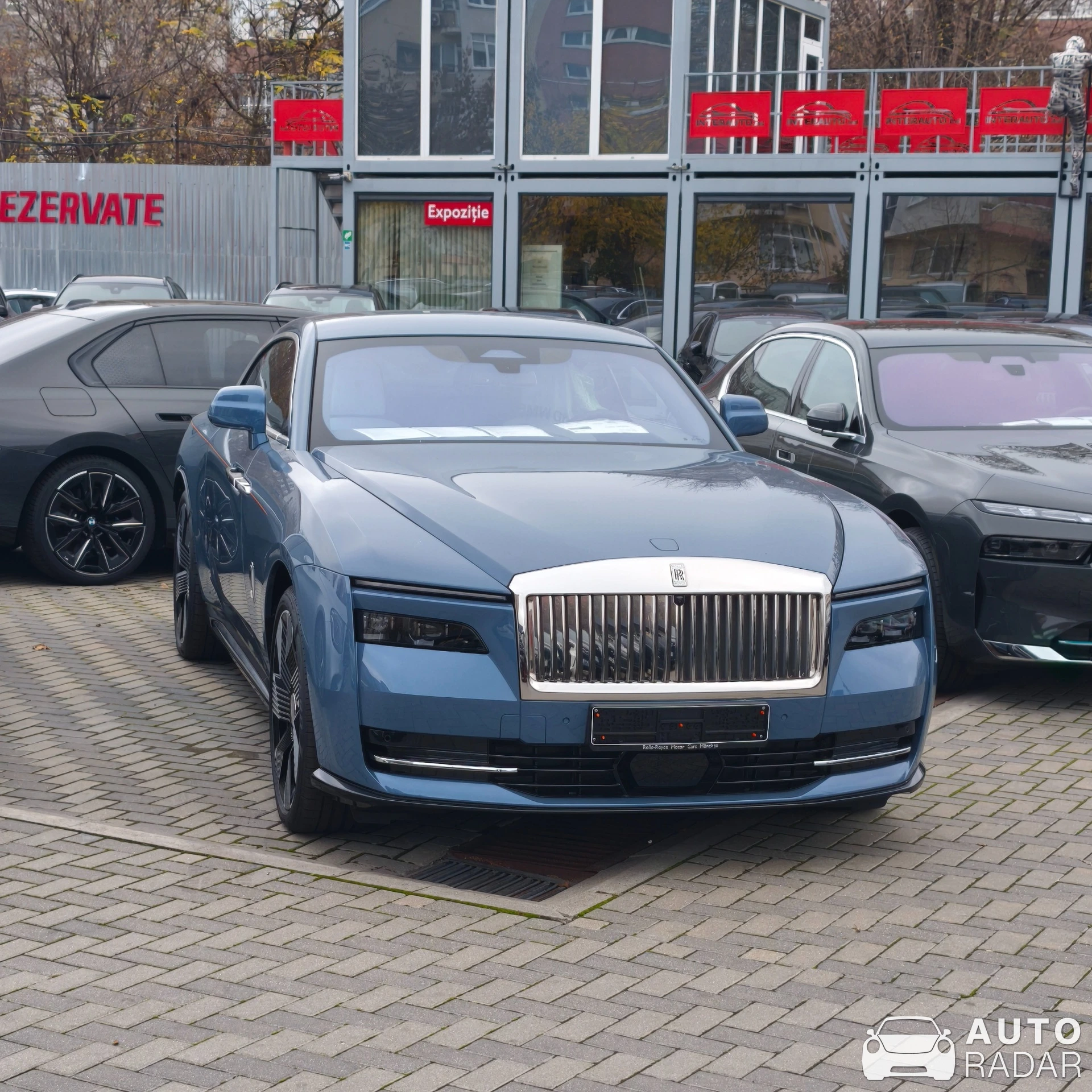 Rolls-Royce Spectre spotted in Chișinău, Moldova