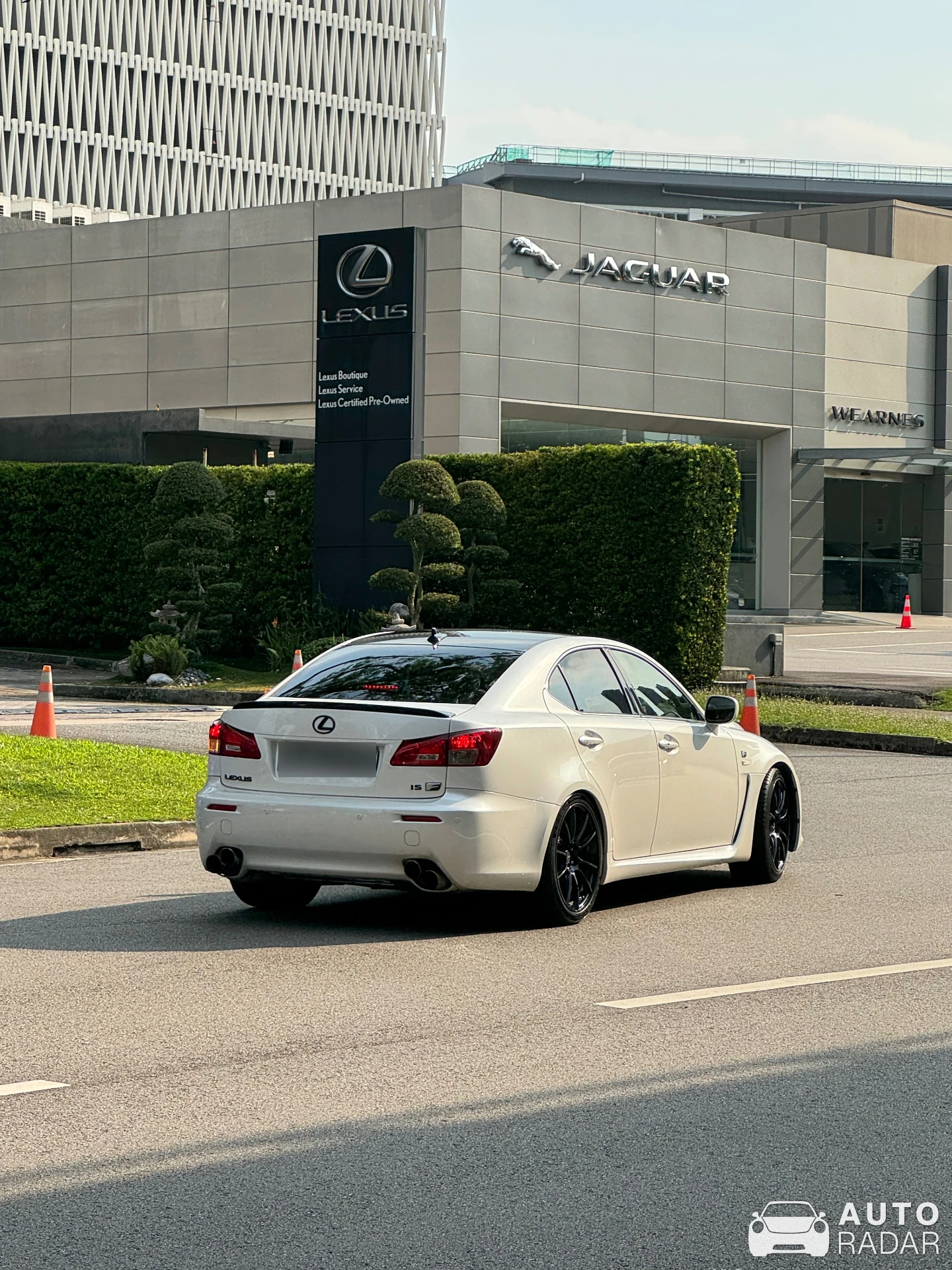 Lexus IS-F spotted in Singapore