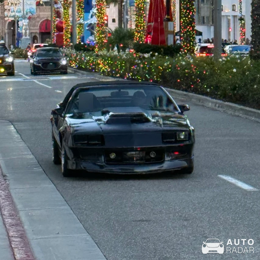 Chevrolet Camaro IROC-Z Convertible spotted in Beverly Hills, United States