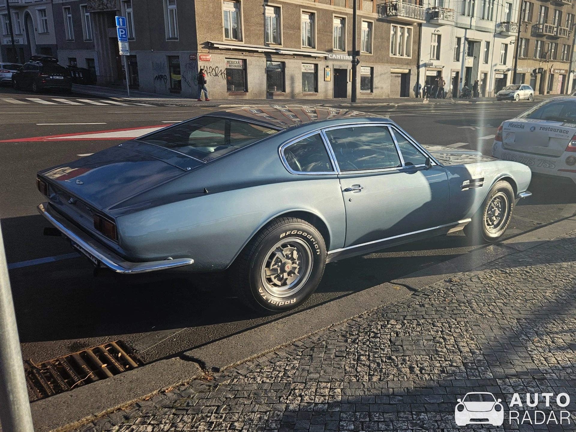 Aston Martin DBS V8 1969 - 1972 spotted in Praha