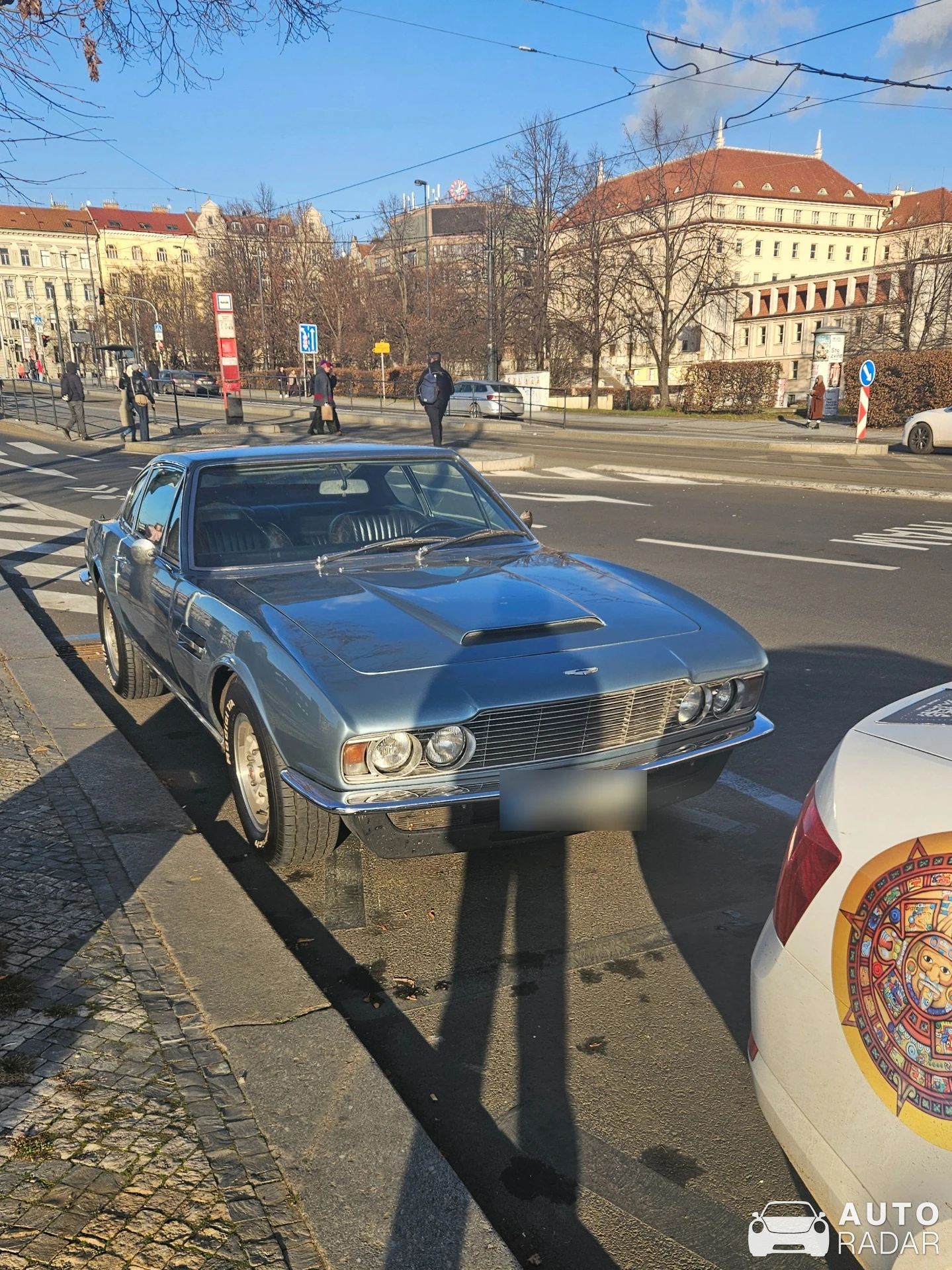Aston Martin DBS V8 1969 - 1972 spotted in Praha, Czech Republic
