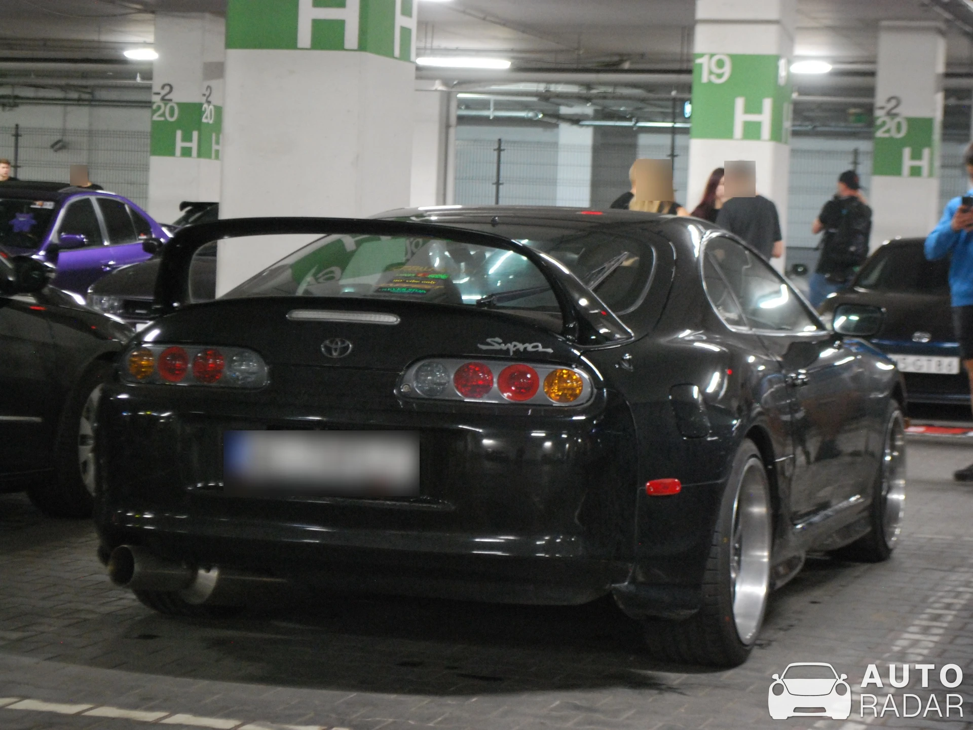 Toyota Supra A80 spotted in Warszawa, Poland