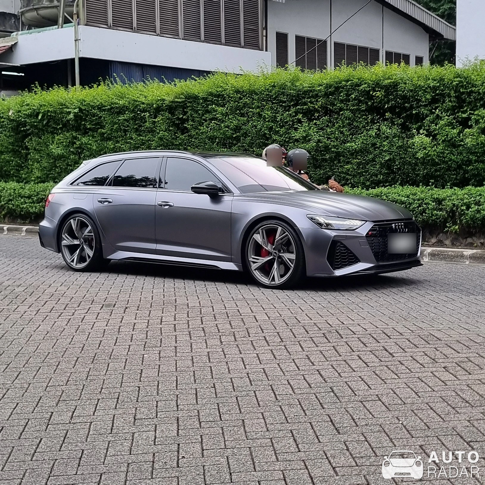 Audi RS6 Avant C8 spotted in Central Jakarta City, Indonesia